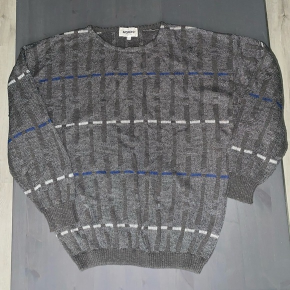 Vintage Mondo Di marco Knit Sweater Made In Italy - Picture 1 of 7